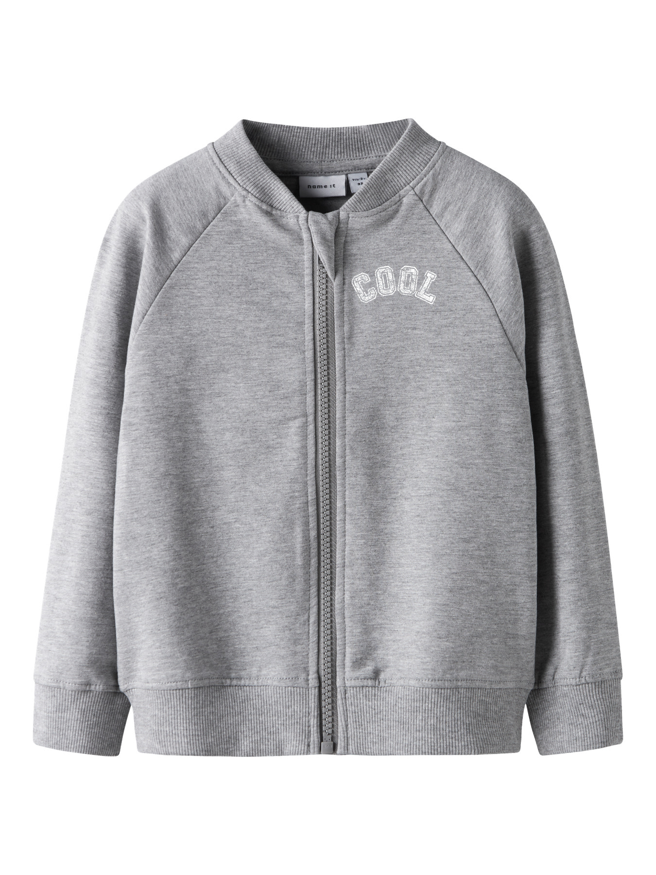 NAME IT Sweat Cardigan Talli Grey Melange