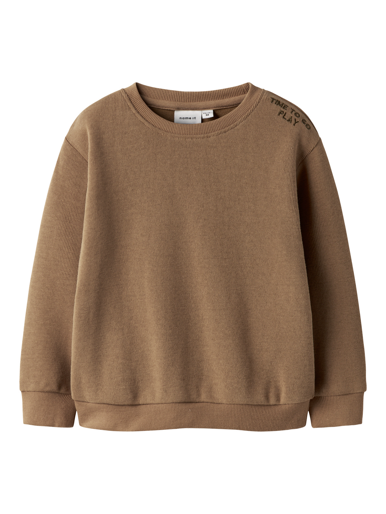 Name It Sweatshirt - NmmTobear - Toasted Coconut