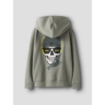 NAME IT Sweat Cardigan Teddy Shadow