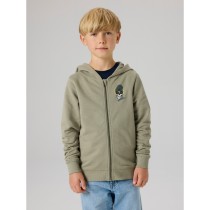 NAME IT Sweat Cardigan Teddy Shadow