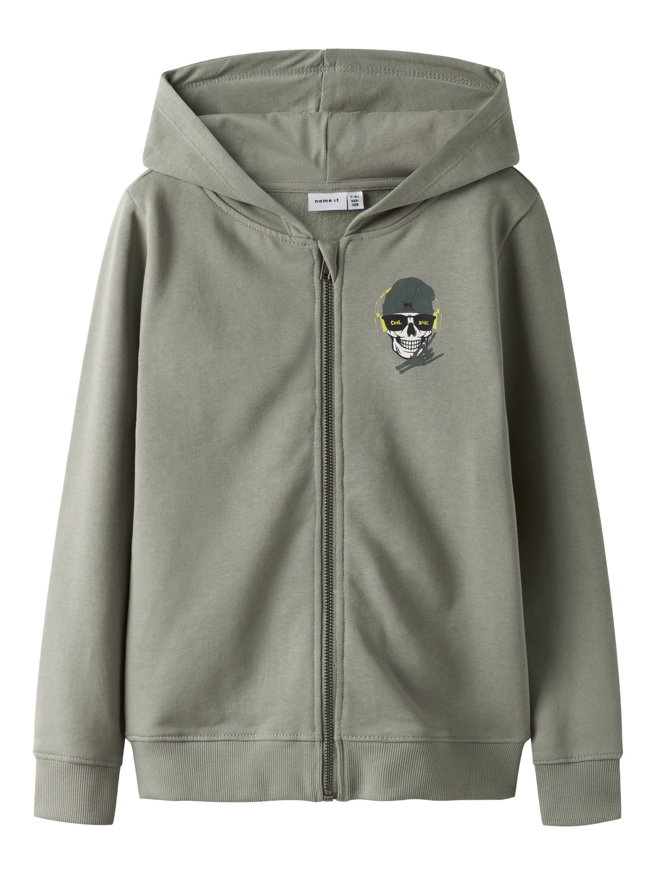 NAME IT Sweat Cardigan Teddy Shadow