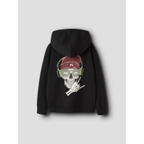 NAME IT Sweat Cardigan Teddy Black