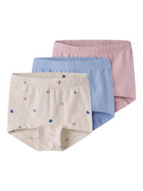 NAME IT 3-Pak Tights Peyote Hearts