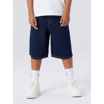 NAME IT Skater Shorts Ben Dark Blue Denim