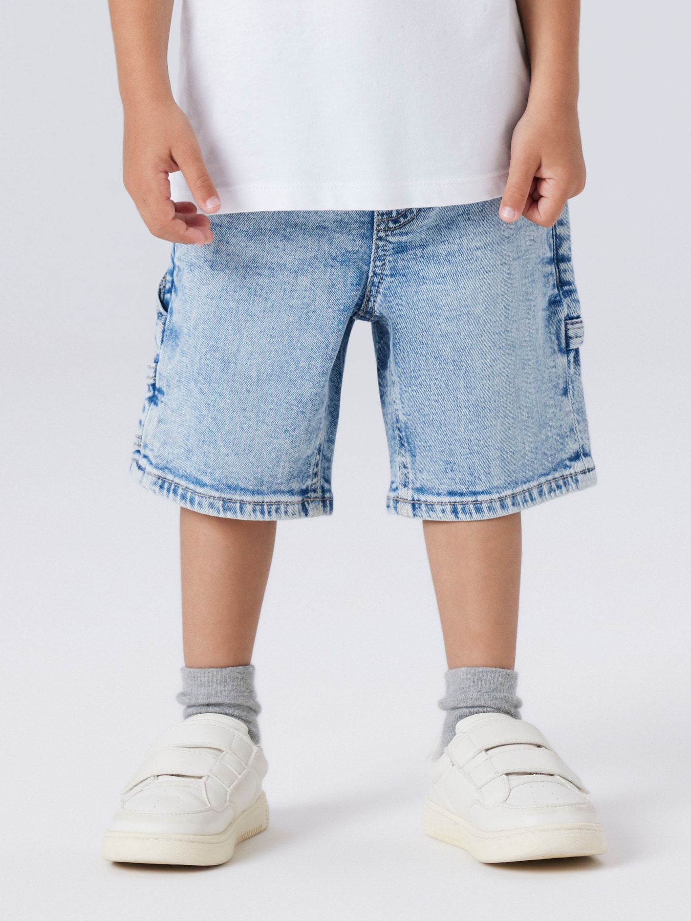 NAME IT Loose Denim Ben Light Blue Denim billede