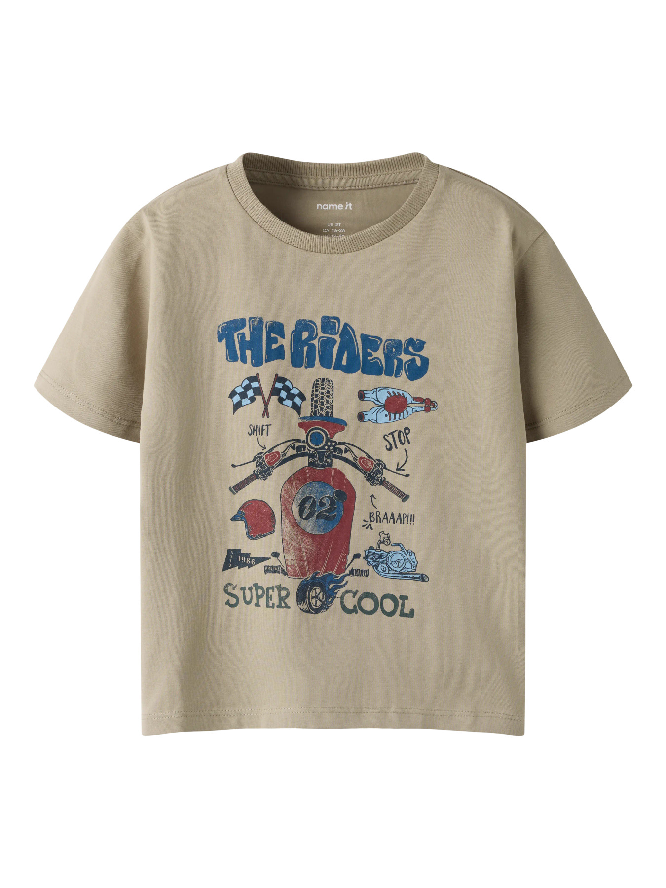 Name It Bo - T-shirt - Vintage Khaki