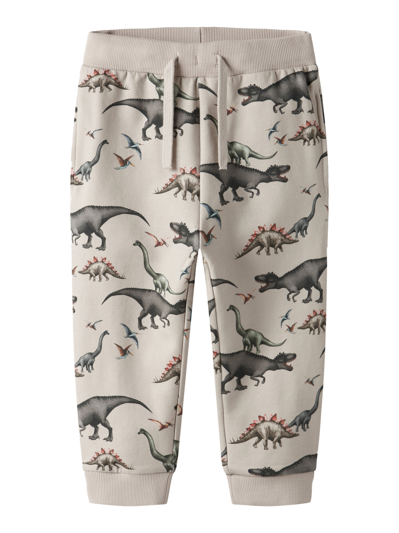 Name It Sweatpants Pumice Stone Med Dinosaurprint - Str. 3y 98cm