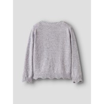 NAME IT Nkfbolinne Ls Knit - Lilac Marble