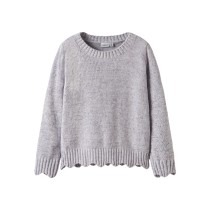 NAME IT Striktrøje Bolinne Lilac Marble