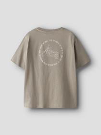 NAME IT Nkmboone Ss Nreg Top Box - Vintage Khaki