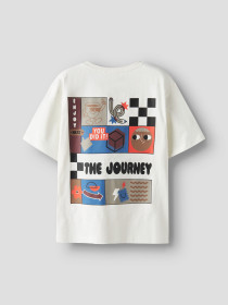 NAME IT Nkmberna Ss Nreg Top Box - Cloud Dancer