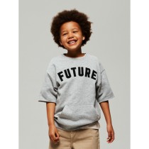 NAME IT Sweat T-shirt Bobby Grey Melange