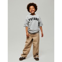 NAME IT Sweat T-shirt Bobby Grey Melange
