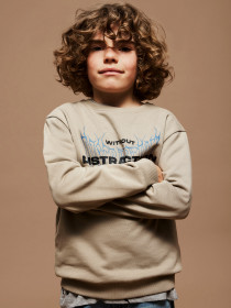 NAME IT Sweatshirt Byron Vintage Khaki