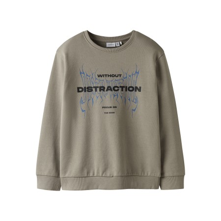 Name It Sweatshirt - NkmByron - Vintage Khaki