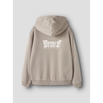 NAME IT Nkmbrook Ls Nreg Sweat Wh Unb Box - Vintage Khaki