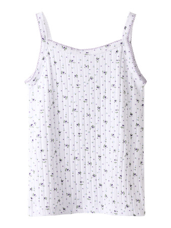 Name it Top - NkfFiona - Bright White/Flowers