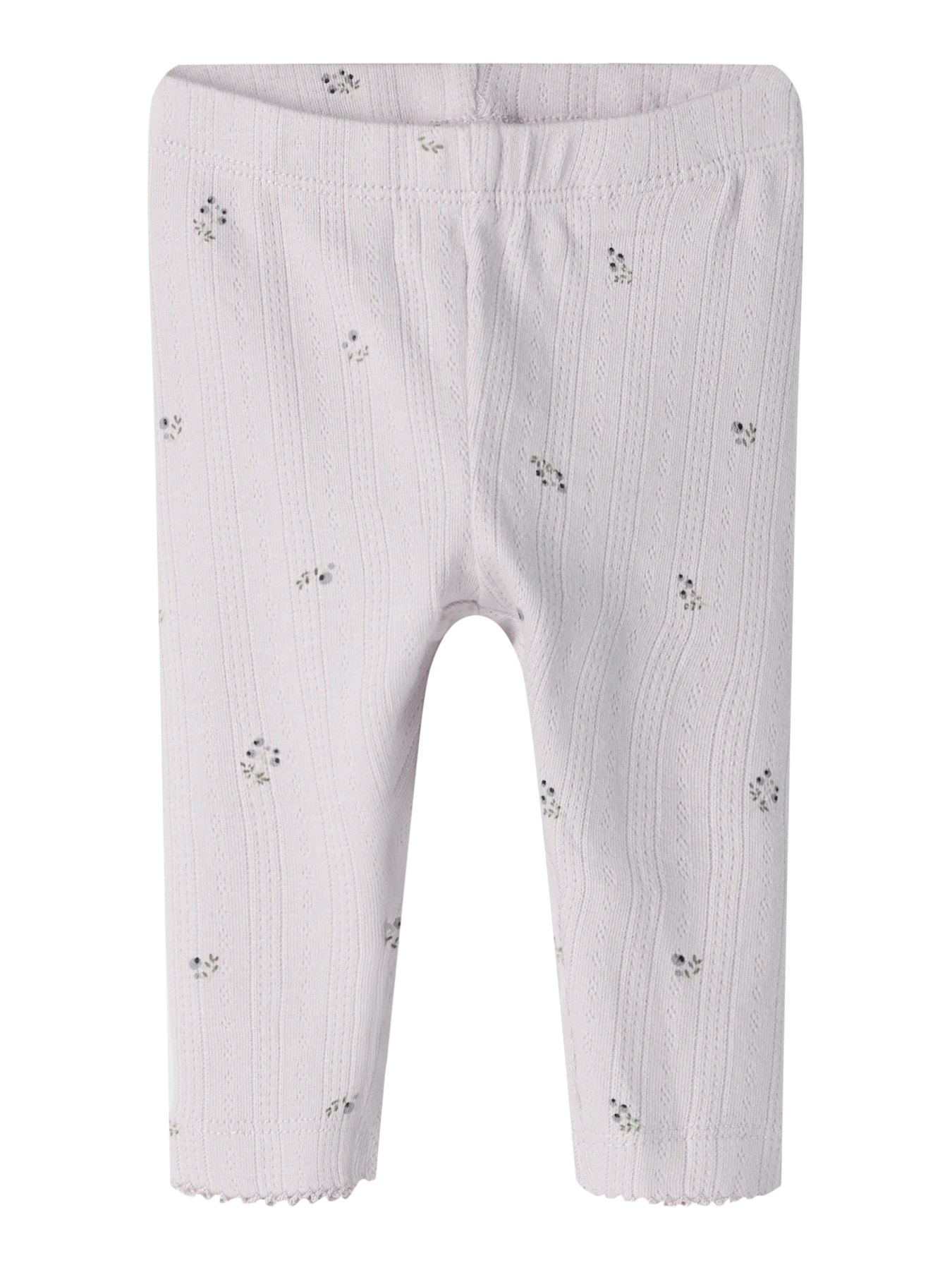 Name It Leggings - Hulmønster - NbfBerries - Lilac Marble