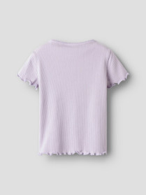 NAME IT Rib T-shirt Frida Misty Lilac