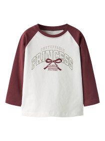 NAME IT Bluse Botanje Oxblood Red