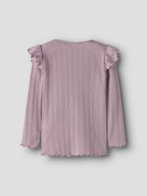 NAME IT Bluse Blitta Dawn Pink Melange