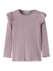 NAME IT Bluse Blitta Dawn Pink Melange