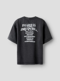 NAME IT Nkfbjanta Ss Nreg Top Box - Black