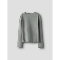 NAME IT Nkfbacdo Ls Slim Short Top - Shadow