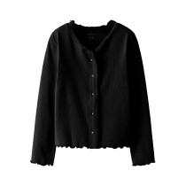 NAME IT Nkfbacdo Ls Slim Short Top - Black