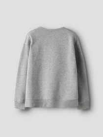 NAME IT Nkfbelisso Ls Rlx Sweat Unb - Grey Melange