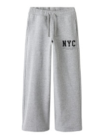 NAME IT Sweatpants Wide Belisso Grey Melange