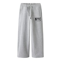 NAME IT Sweatpants Wide Belisso Grey Melange