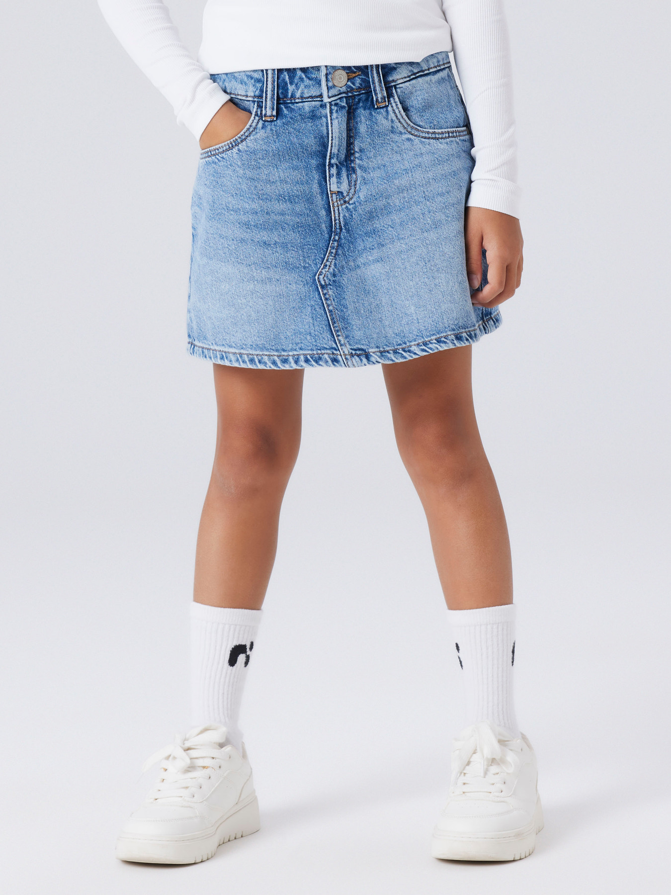 Name It Nederdel - Noos - NkfEmma - Medium Blue Denim