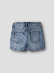 NAME IT Mom Denim Shorts Rose Medium Blue Denim