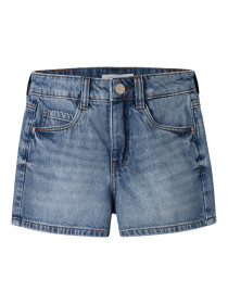 NAME IT Mom Denim Shorts Rose Medium Blue Denim