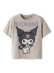 NAME IT T-Shirt Dykra Kuromi Pumice Stone