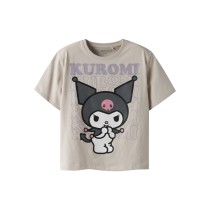 NAME IT T-Shirt Dykra Kuromi Pumice Stone