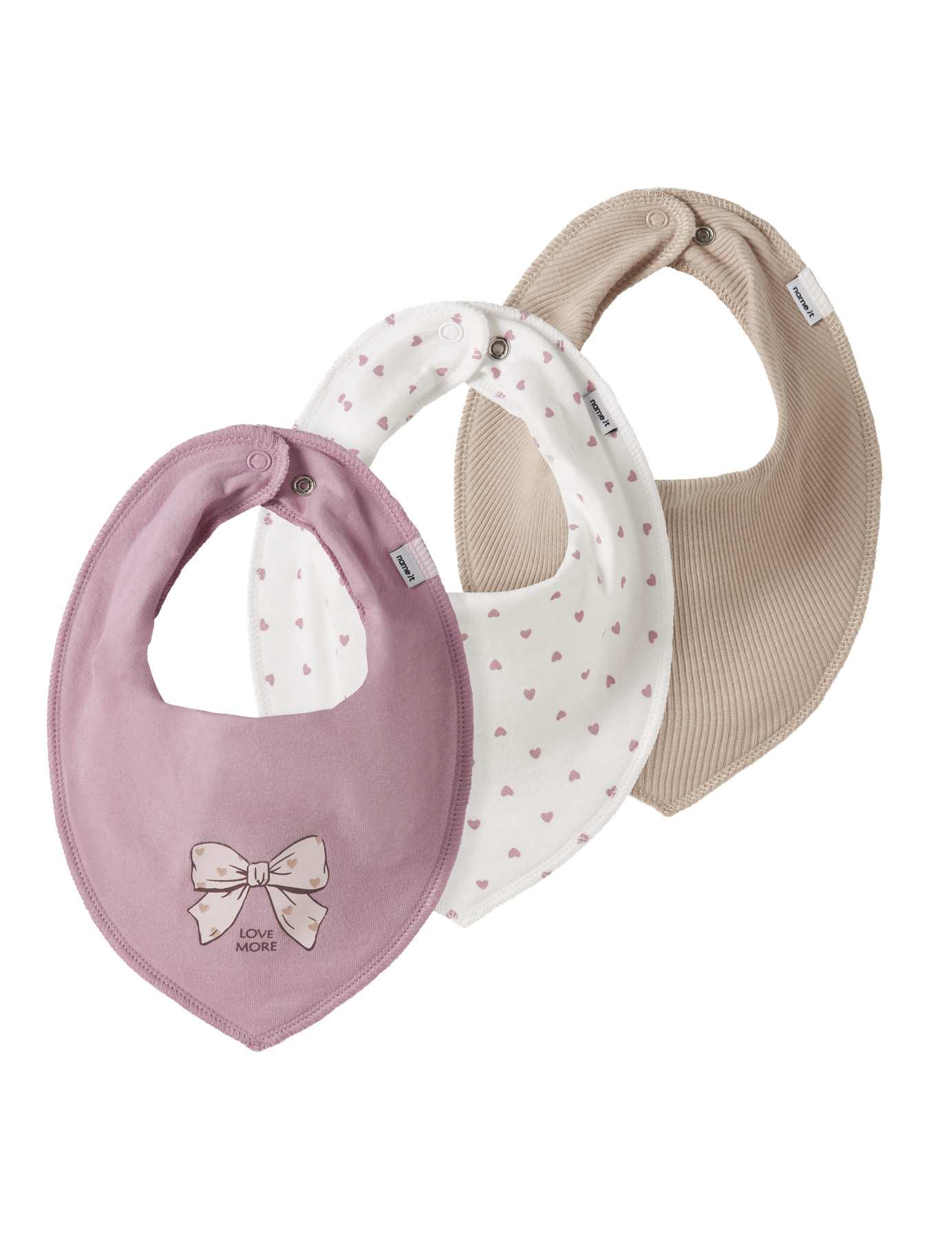 NAME IT 3-Pak Hagesmække Yvette Keepsake Lilac