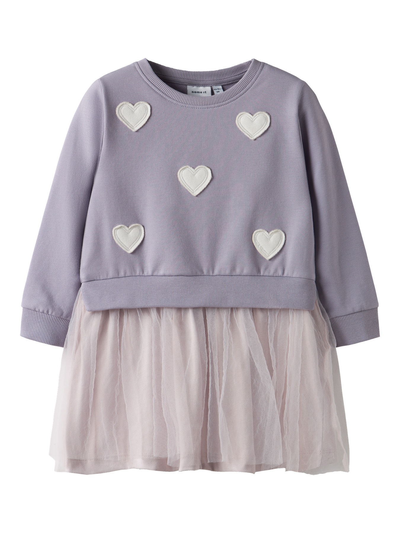 Name It Sweatkjole - NmfBianja - Lavender Gray