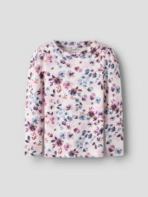 NAME IT Langærmet Bluse Kayla Calcite