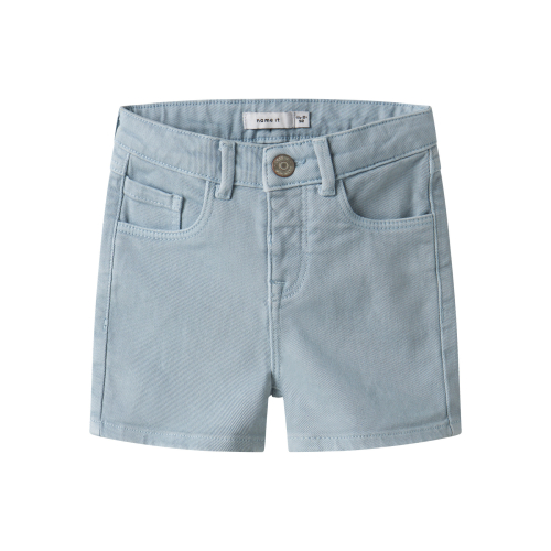 NAME IT Twill Shorts Ryan Blue Fog
