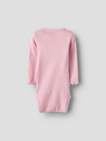 NAME IT Rib Body Kaylina Bleached Mauve