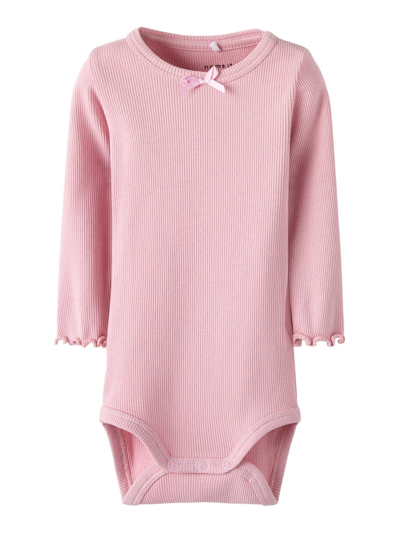 NAME IT Rib Body Kaylina Bleached Mauve