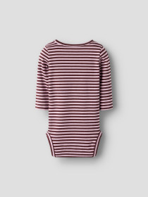 NAME IT Langærmet Body Kilas Bleached Mauve Andorra