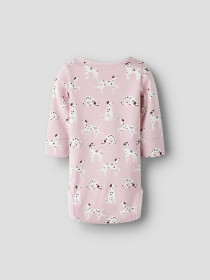 NAME IT Langærmet Body Kilas Bleached Mauve Cloud Dancer