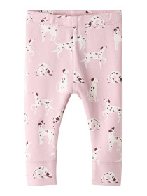 NAME IT Leggings Kilas Bleached Mauve Cloud Dancer