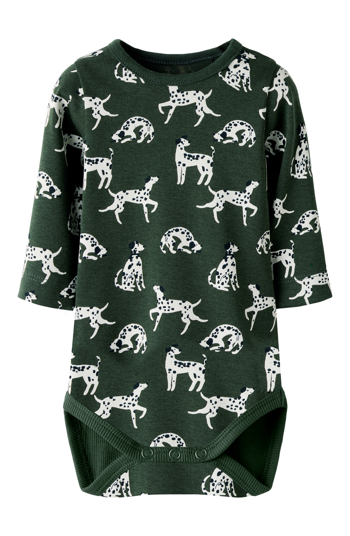 NAME IT Langærmet Body Kian Deep Forest billede