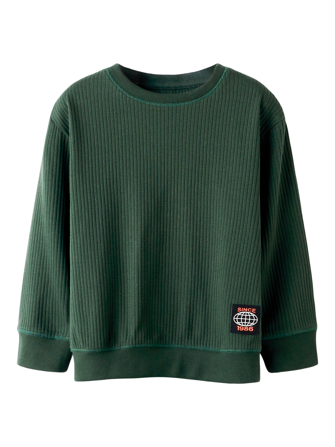 NAME IT Langærmet Bluse Kenno Deep Forest