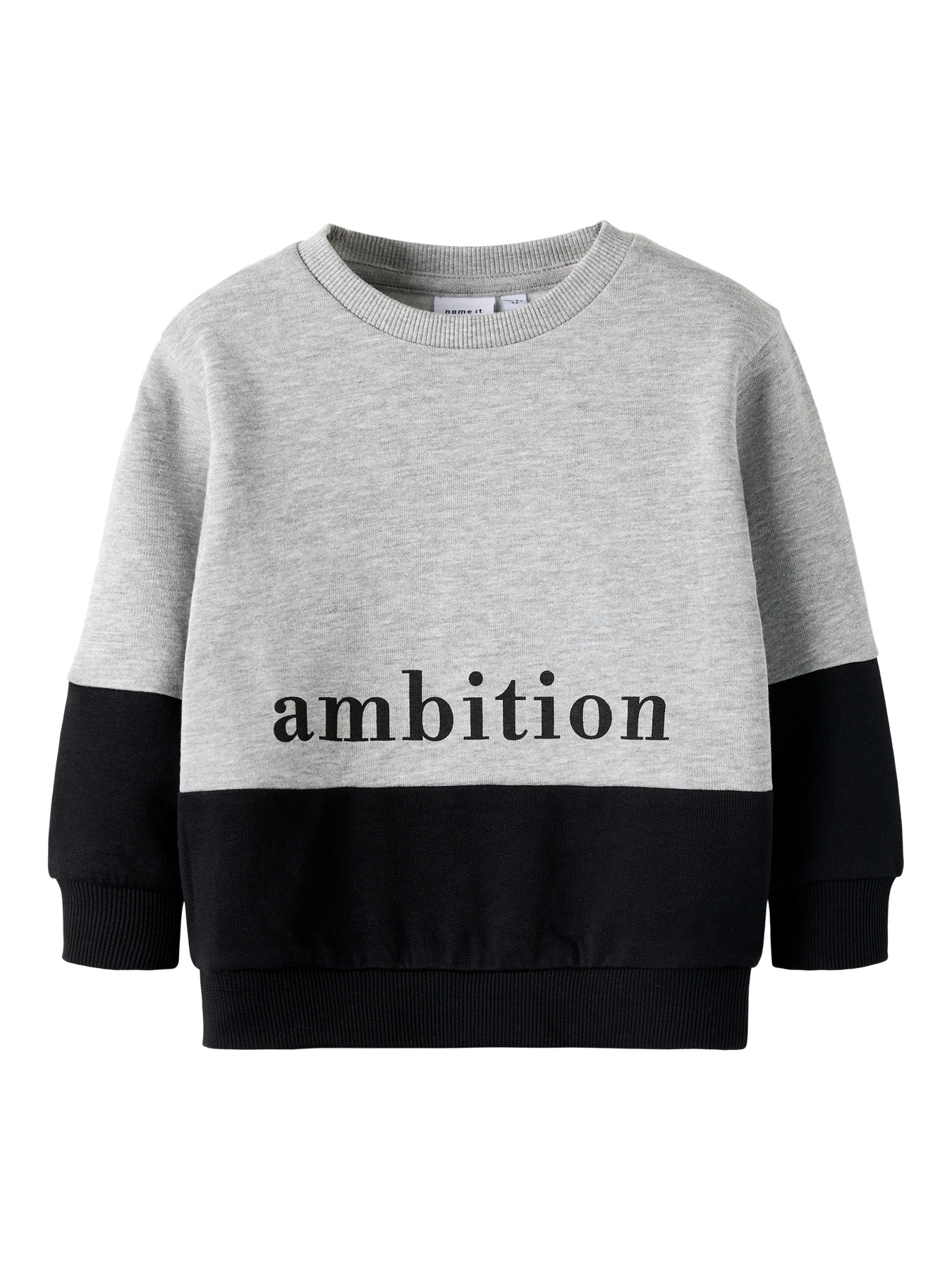 NAME IT Sweatshirt Kent Grey Melange