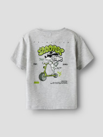 NAME IT T-Shirt Kieran Grey Melange